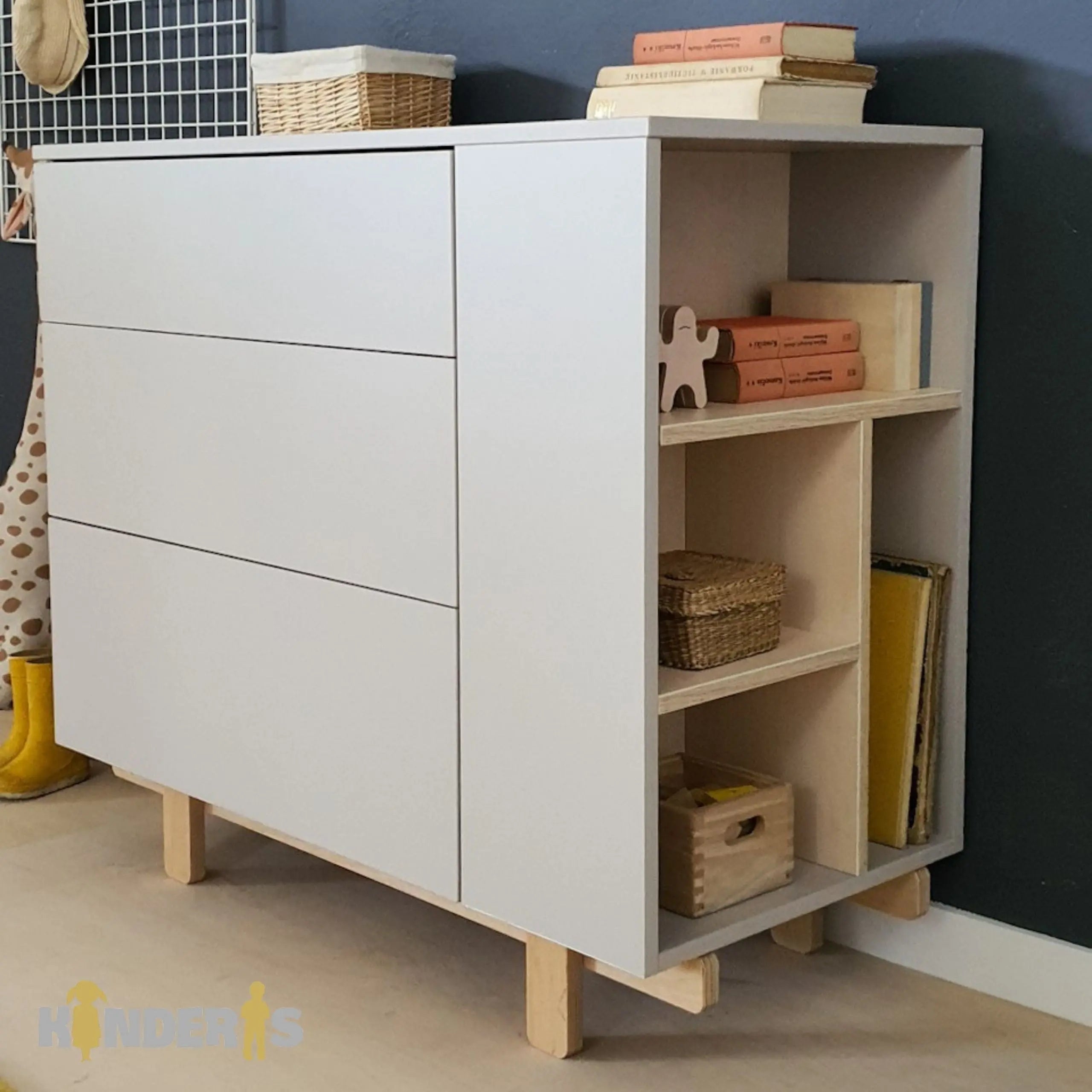 Chest of drawers for a child's room "BASIC"-9