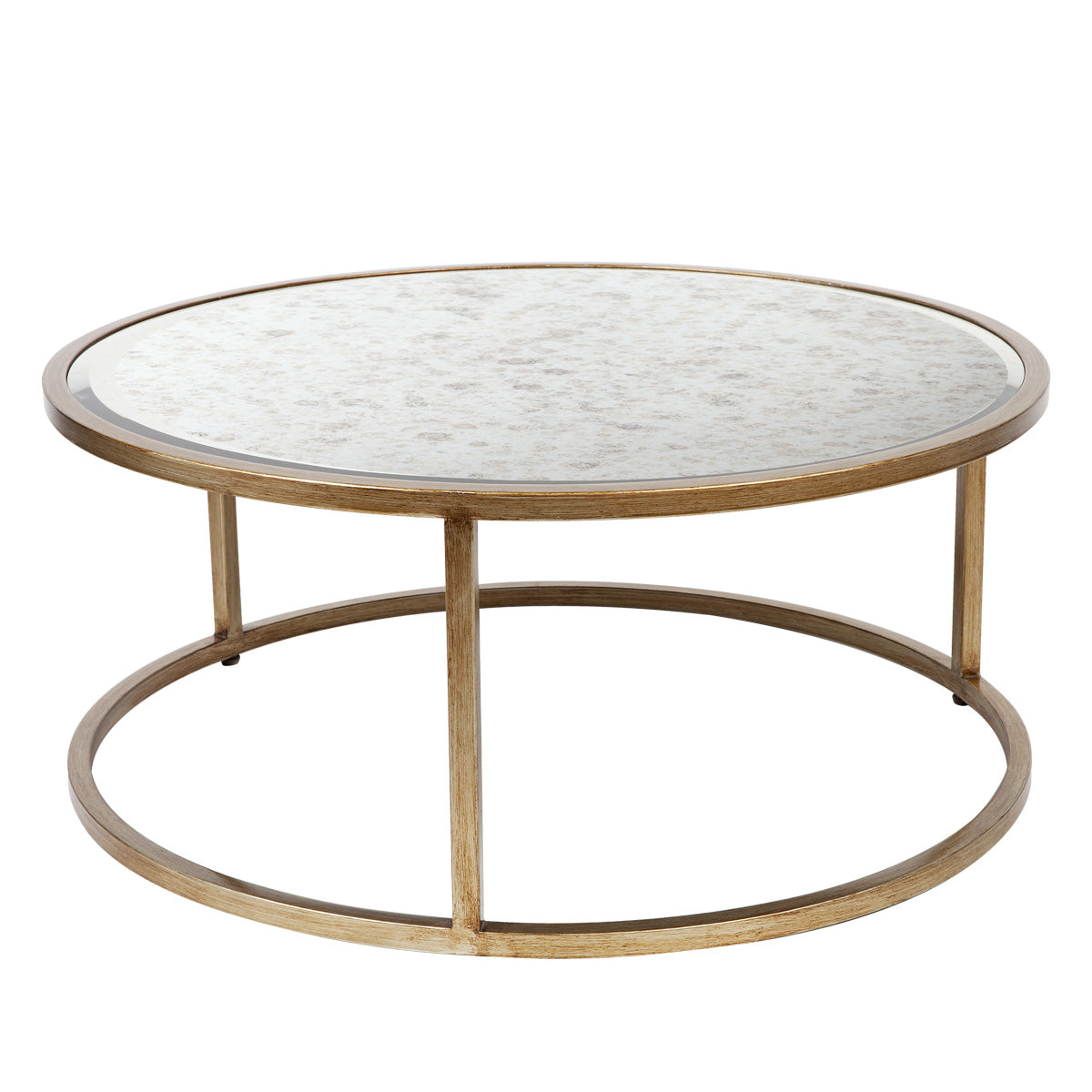 Serene Nesting Coffee Tables - Antique Gold-2