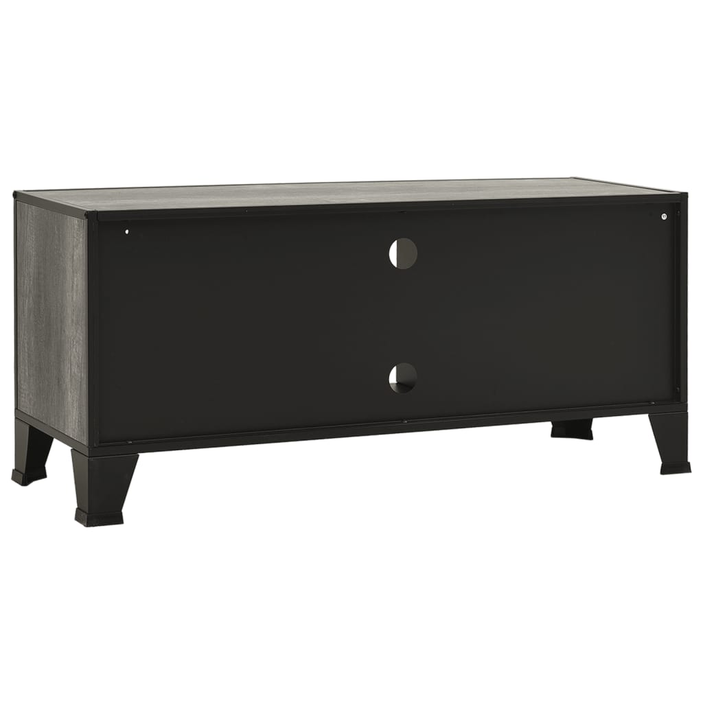 vidaXL TV Stand TV Unit Sideboard TV Unit Media Unit Cupboard Metal and MDF-15