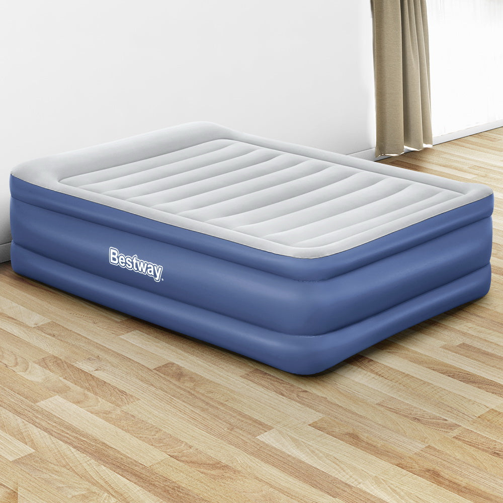 Bestway Air Bed Beds Queen Mattress Inflatable TRITECH Airbed-7