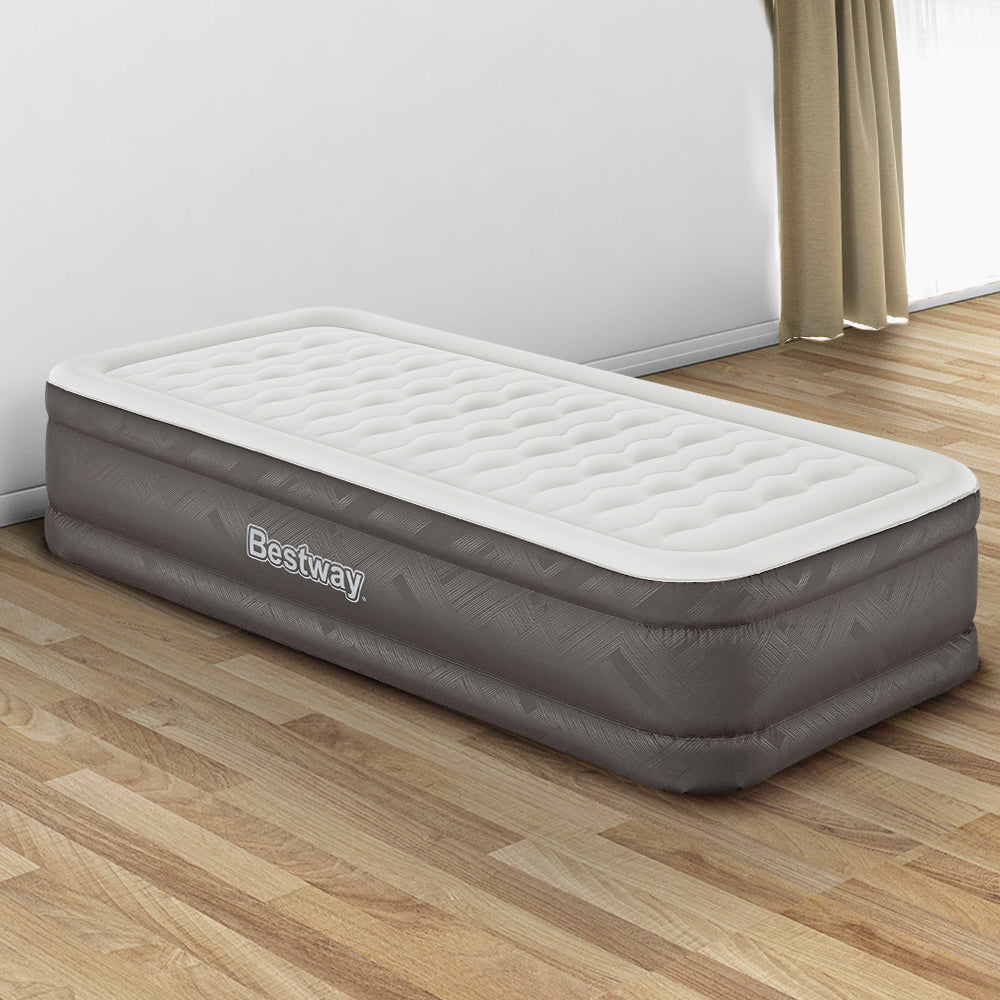 Bestway Air Mattress Bed Single Size Inflatable Camping Beds 46CM-7