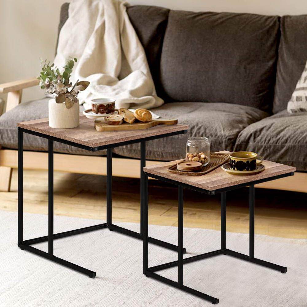 Rustic Nesting Coffee / Side Tables-0