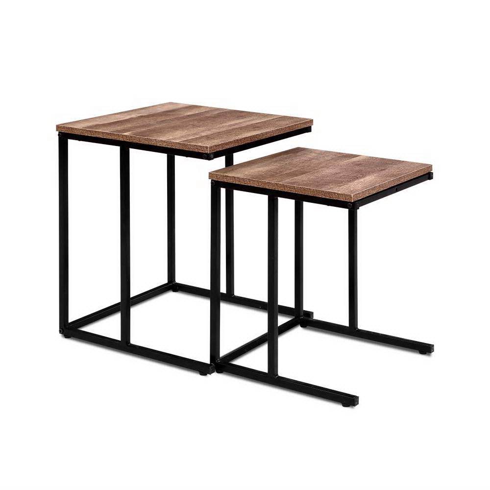 Rustic Nesting Coffee / Side Tables-1